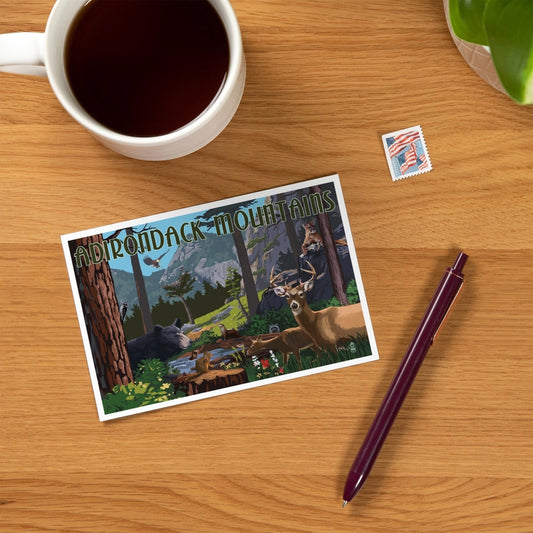 Wildlife, Adirondack Mountains, NY - Premium Postcards