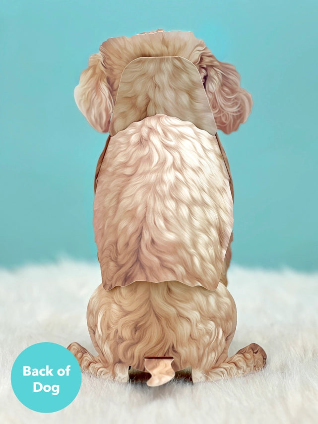 Poodle | Pop-Up Greeting Card (NEW ARRIVAL)
