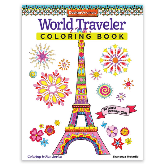 Design Originals: World Traveler Coloring Book