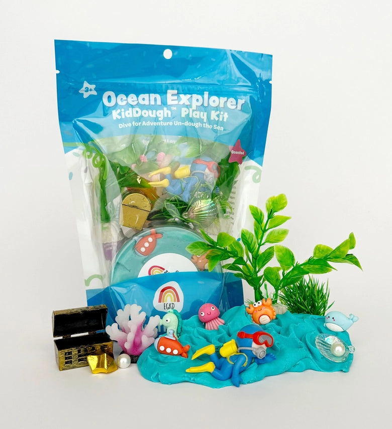 Ocean Explorer KidDough Play Kit | Blue Hawaiian