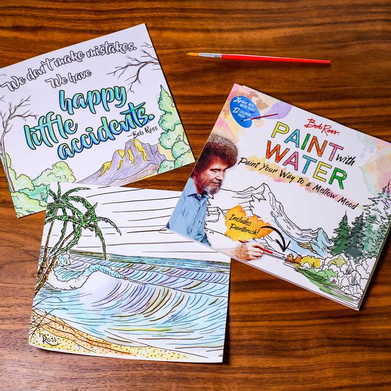 Bob Ross Paint With Water (NEW ARRIVAL)
