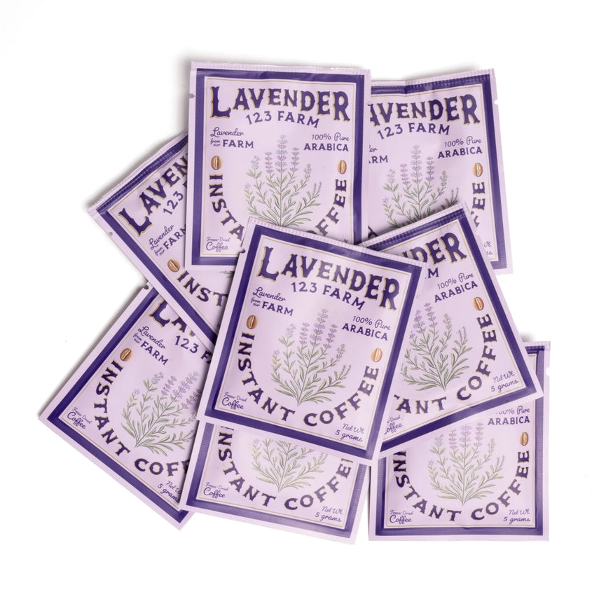 Instant Lavender Coffee | Arabica Blend 8PC
