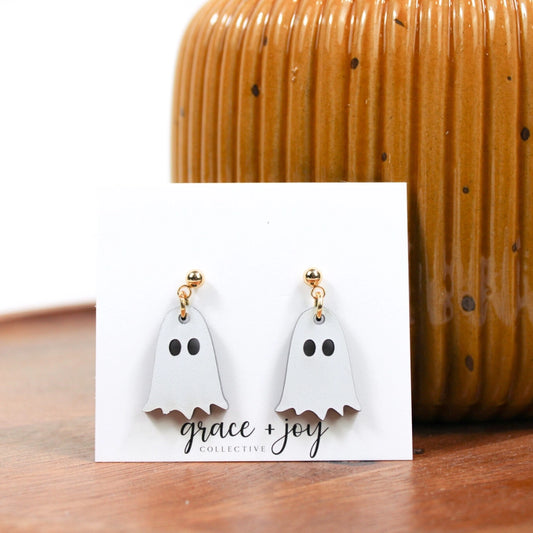 Ghost | Acrylic Earrings