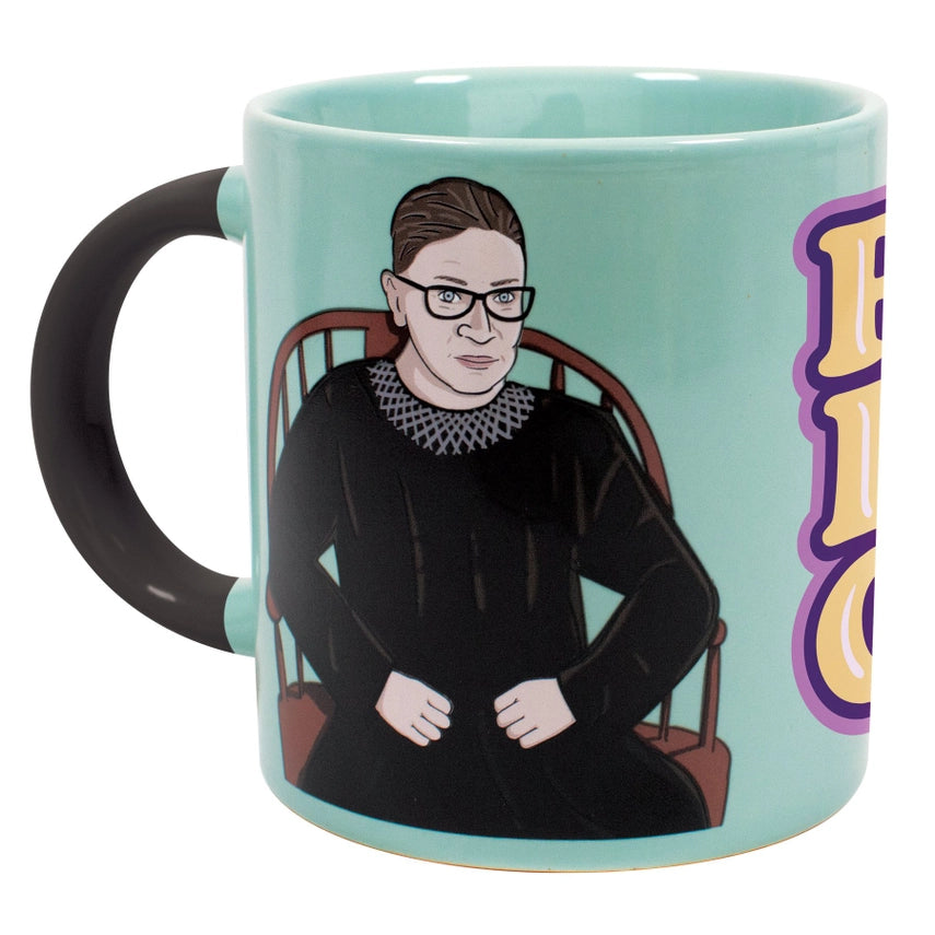 Ruth Bader Ginsburg Heat-Changing Coffee Mug - 12oz