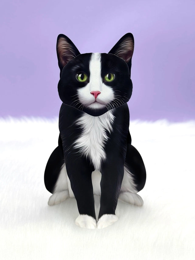 Tuxedo Cat | Pop-Up Greeting Card (NEW ARRIVAL)