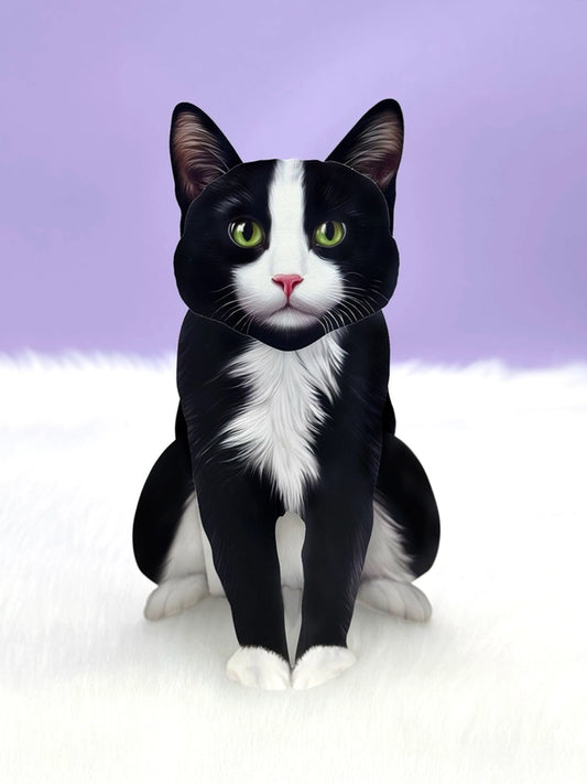 Tuxedo Cat | Pop-Up Greeting Card (NEW ARRIVAL)