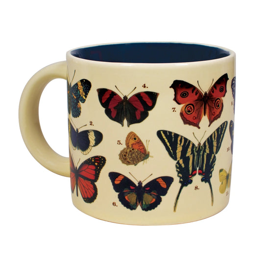 Butterflies Heat-Changing Coffee Mug - 14oz