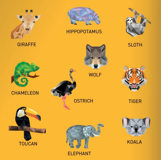 Zoo | My Sticker Paintings (RESTOCK)