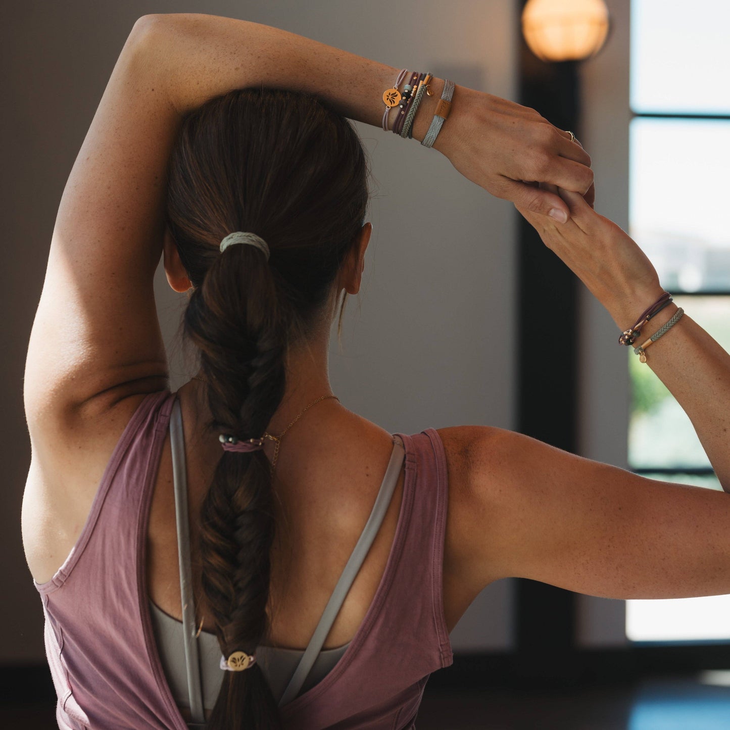 Breathe | Hair Tie Bracelets