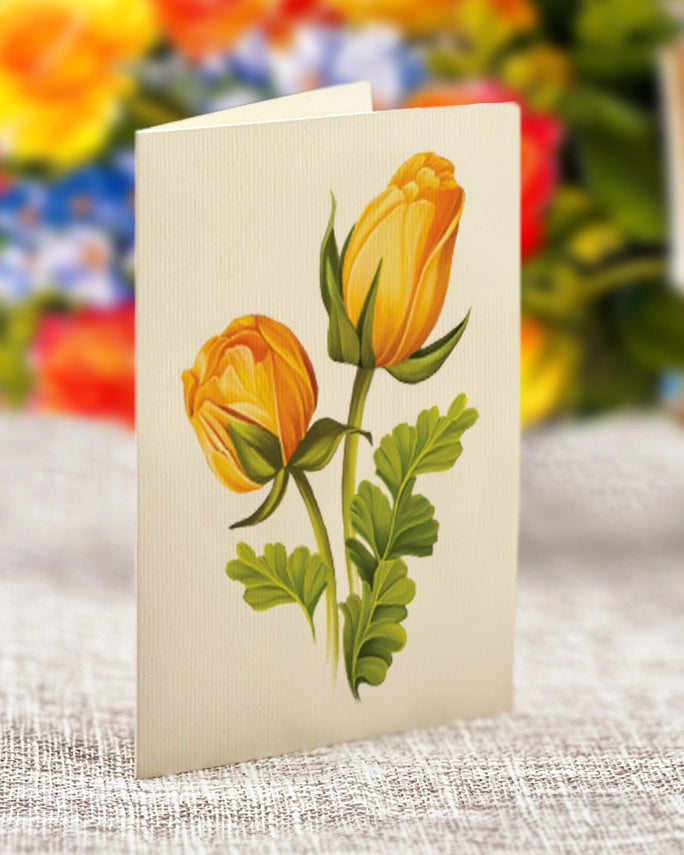 Sorbet Roses | Pop-Up Greeting Card