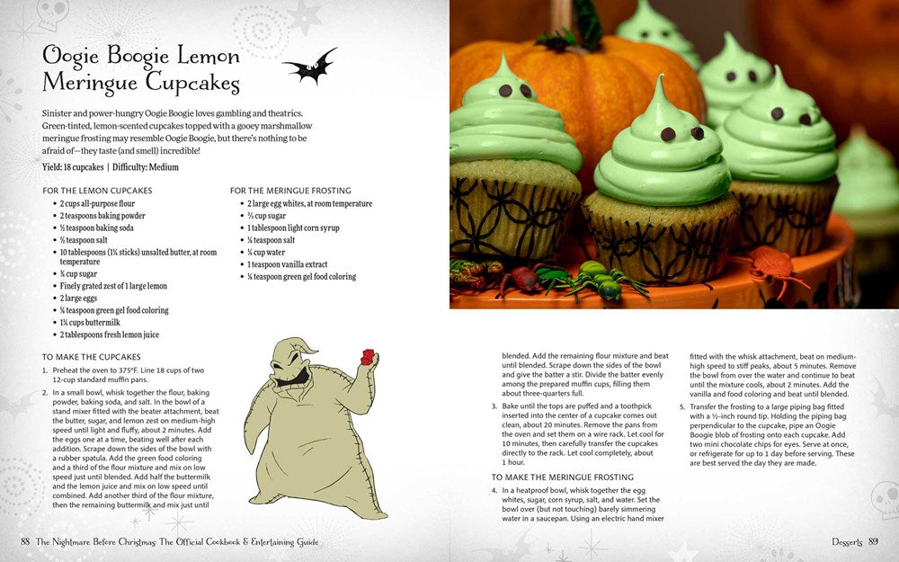 The Nightmare Before Christmas: Cookbook Gift Set