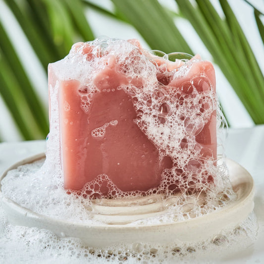 Geranium Grounding Handmade Soap