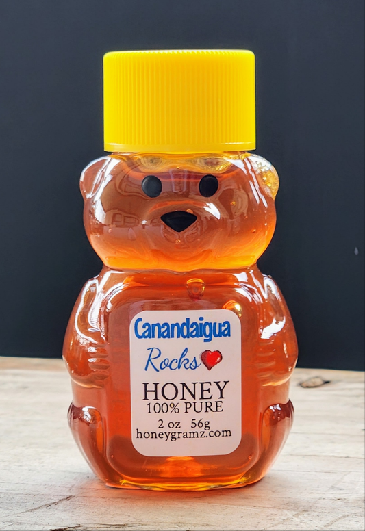 "Canandaigua Rocks" Honey Bear 2oz