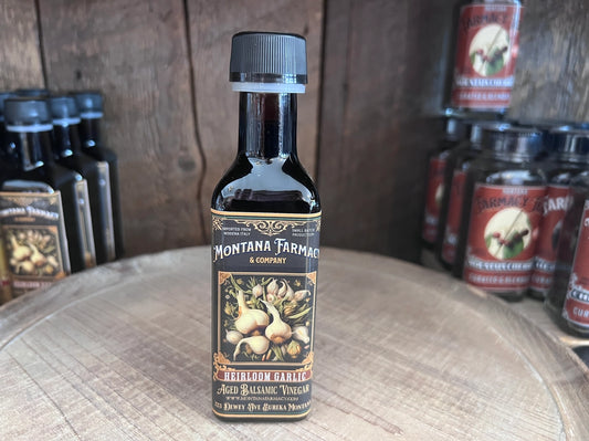 Heirloom Garlic Dark Aged Balsamic Vinegar 100ml