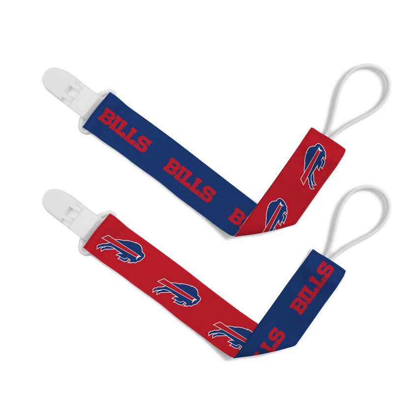 Buffalo Bills Pacifier Clip 2-Pack