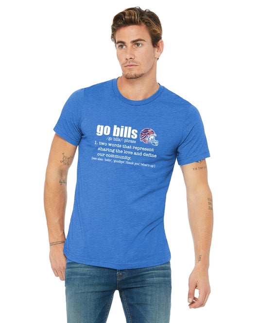 Go Bills Definition T-Shirt | Buffalo Bills