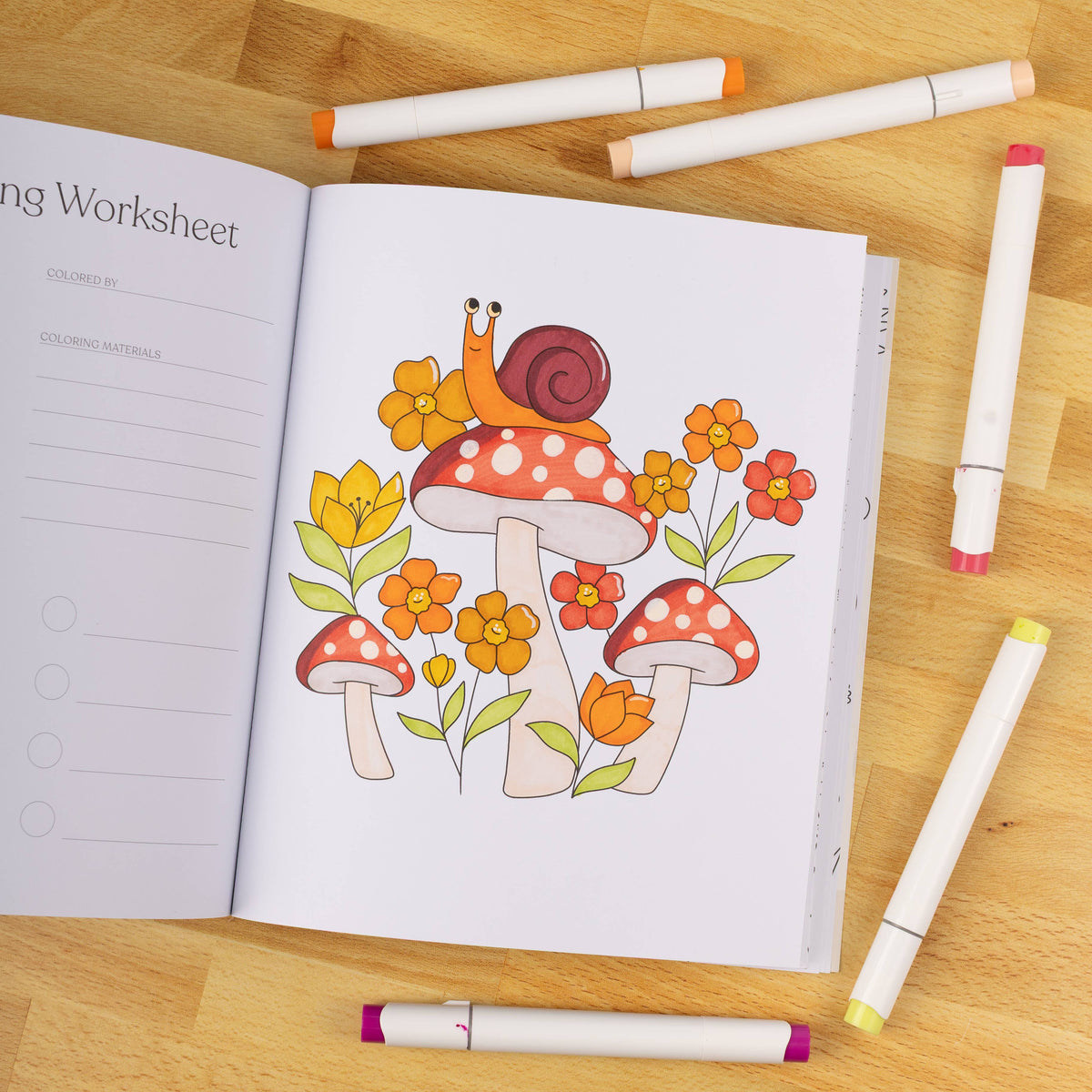 Garden Avenue Coloring Book