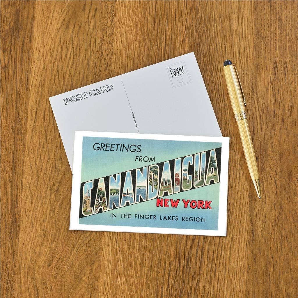 Postcard | Greetings From Canandaigua, NY