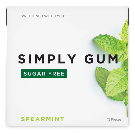 Sugar-Free Spearmint Natural Chewing Gum