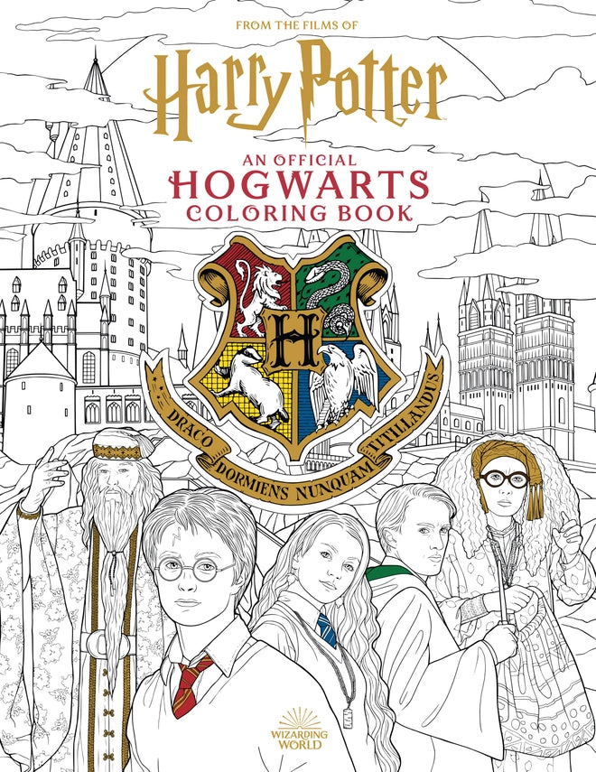 Official Hogwarts Coloring Book | Harry Potter