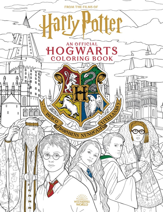 Official Hogwarts Coloring Book | Harry Potter