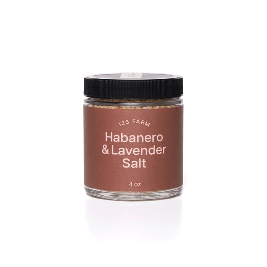 Habanero & Lavender Salt - Gourmet Seasoning 4oz