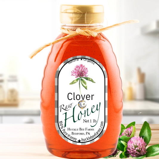 Clover Raw Honey 8oz (NEW ARRIVAL)