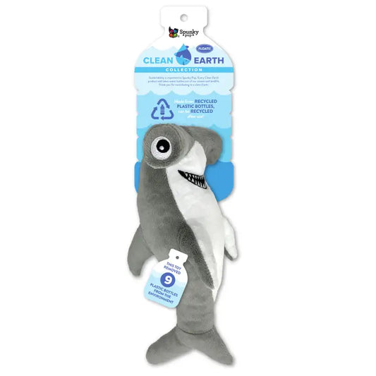 Hammerhead Shark | Clean Earth Recycled Plush Toy