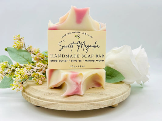 Sweet Magnolia | Vegan Cold Process Soap Bar (RESTOCK)