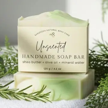 Unscented | Vegan Cold Process Soap Bar