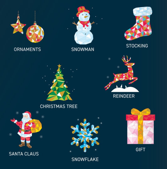 Christmas | My Sticker Paintings (NEW ARRIVAL)