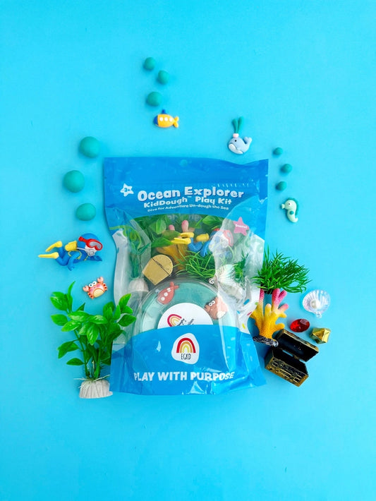 Ocean Explorer KidDough Play Kit | Blue Hawaiian