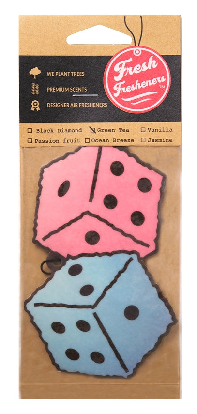 Fuzzy Dice Air Freshener