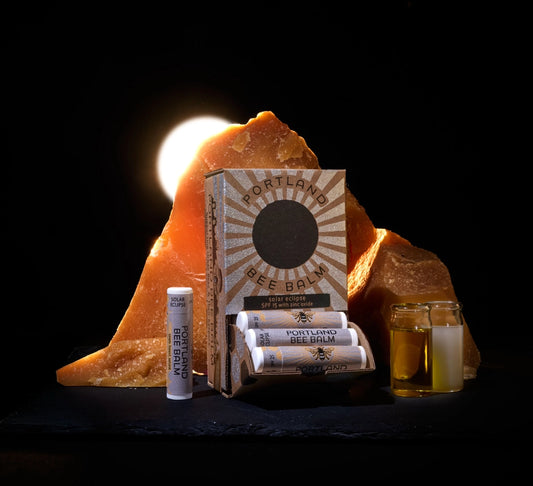 Solar Eclipse SPF 15 (w/ Zinc Oxide) Beeswax Lip Balm