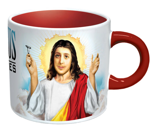 Jesus Shaves Heat-Changing Coffee Mug - 14oz