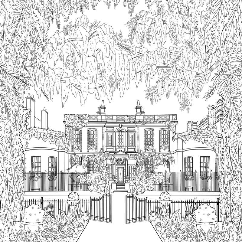 The Unofficial Bridgerton Coloring Book
