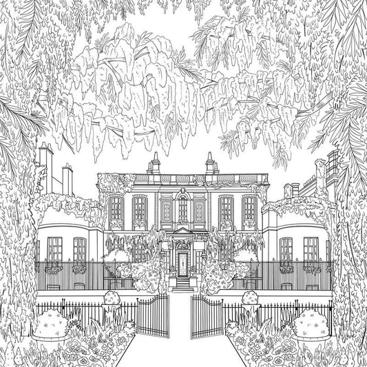 The Unofficial Bridgerton Coloring Book