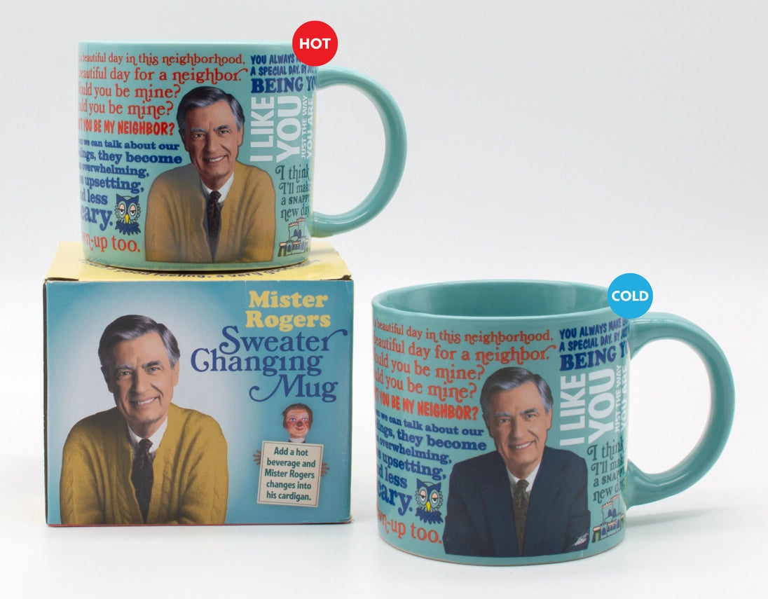 Mister Rogers Heat-Changing Coffee Mug - 14oz