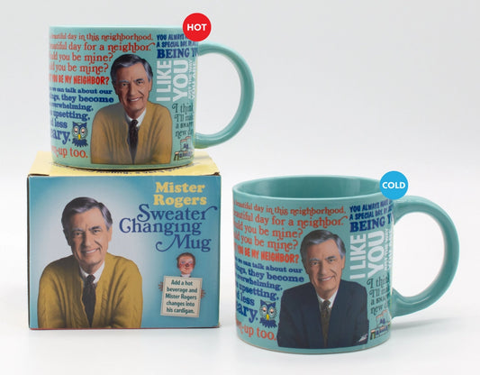 Mister Rogers Heat-Changing Coffee Mug - 14oz