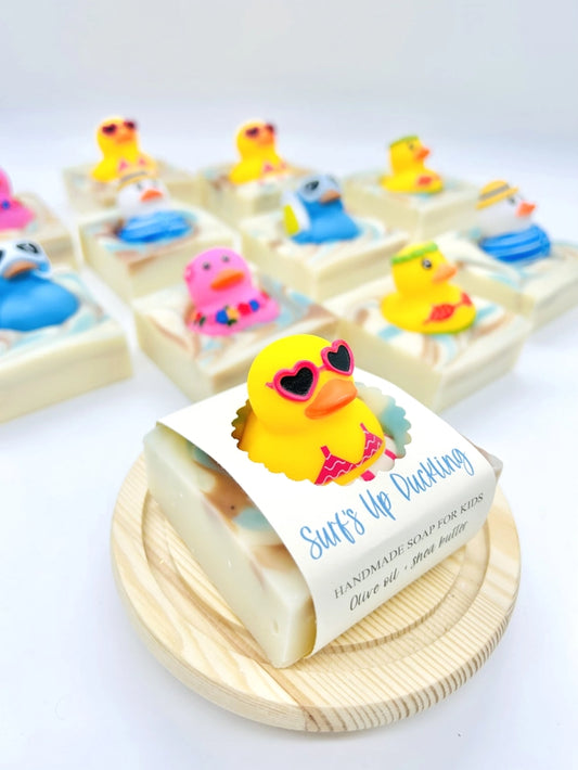 Surf's Up Ducky | Vegan Cold Process Soap Bar