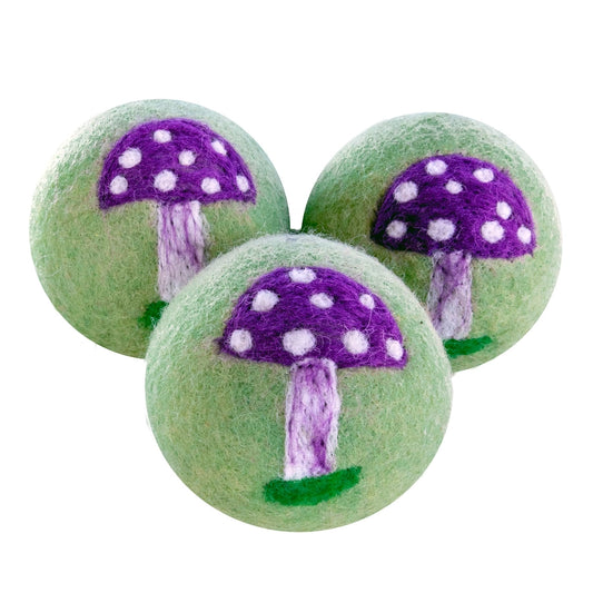 Magic Mushroom Dryer Balls - Set Of 3