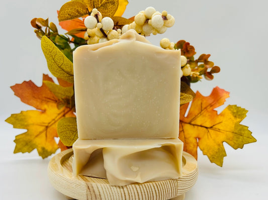 Pumpkin Sandalwood | Vegan Cold Process Soap Bar (NEW ARRIVAL)