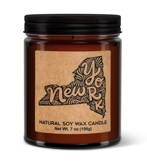 New York Soy Candle 7oz - Apple Cinnamon