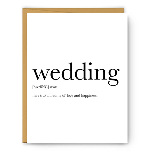 Wedding Lifetime Of Happiness | Wedding & Anniversary Card