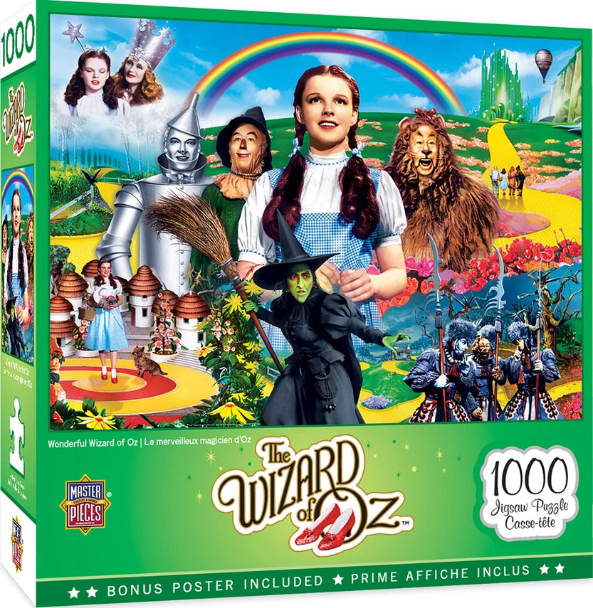 Wonderful Wizard Of Oz 1000PC Puzzle | The Wizard Of Oz