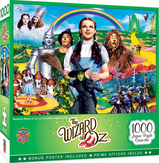 Wonderful Wizard Of Oz 1000PC Puzzle | The Wizard Of Oz