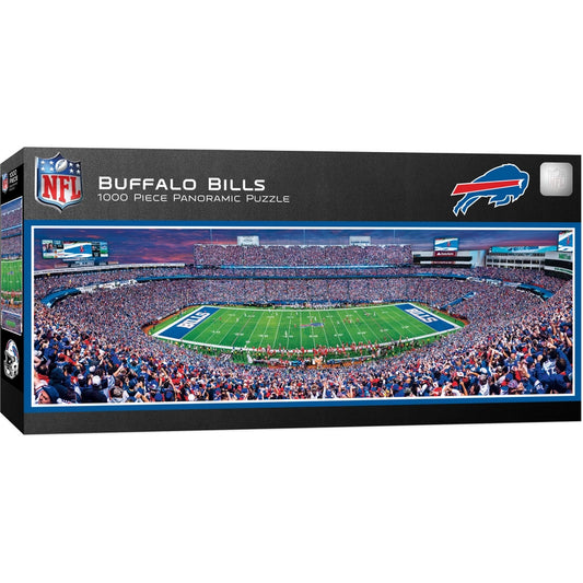 Center View 1000PC Panoramic Puzzle | Buffalo Bills
