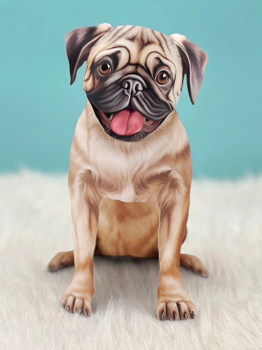 Pug | Pop-Up Greeting Card