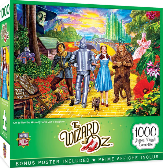 Off To See The Wizard 1000PC Puzzle | The Wizard Of Oz