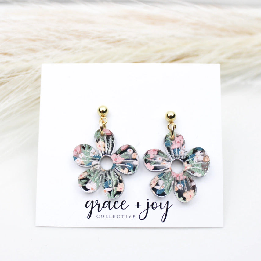 Spring Floral | Acrylic Earrings